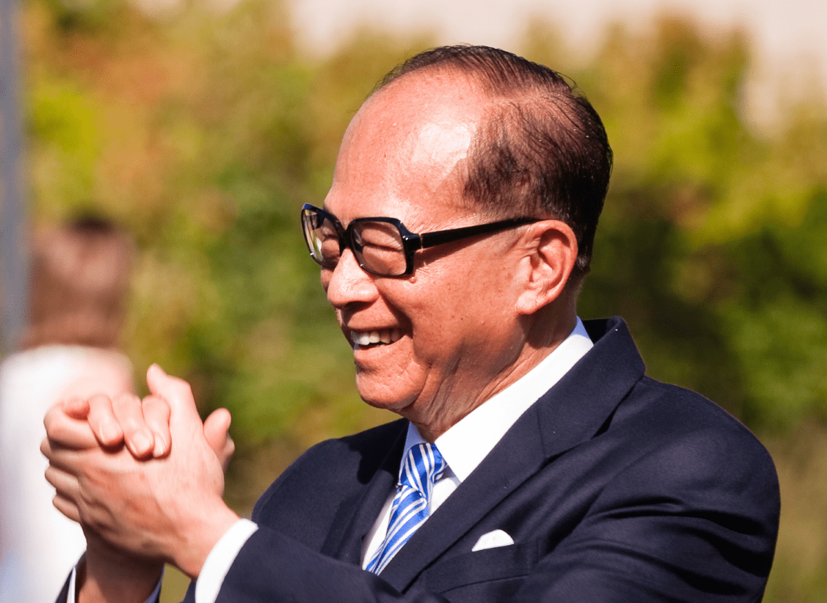 Industrie-Tycoon Li Ka-shing setzt sich zur Ruhe