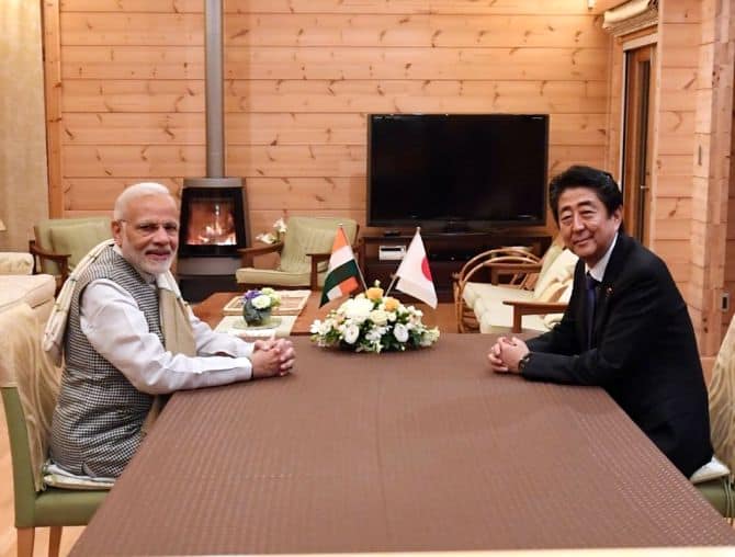 Indien und Japan rücken gegen China näher zusammen