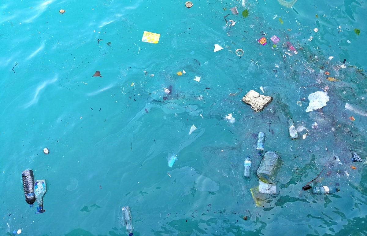 More than 80% of plastic in the oceans originates from Asia