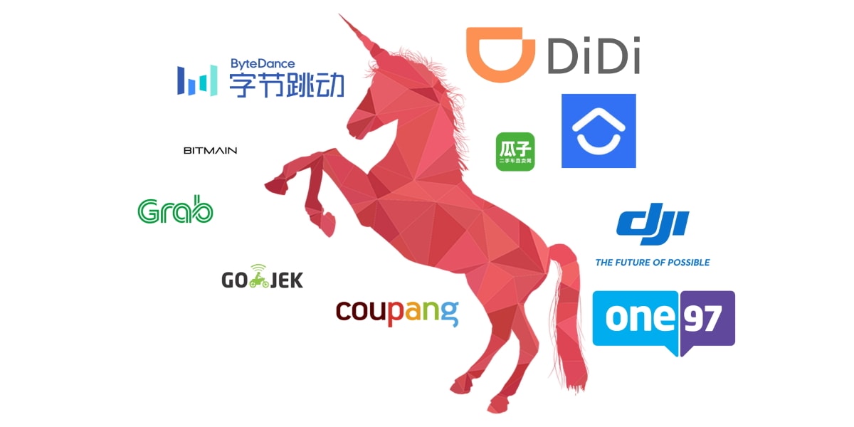 Asien Unicorn Start-ups: ein Blick lohnt sich
