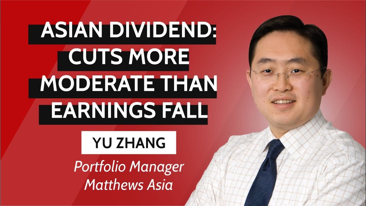 Asian Dividend: Cuts more moderate than earnings fall