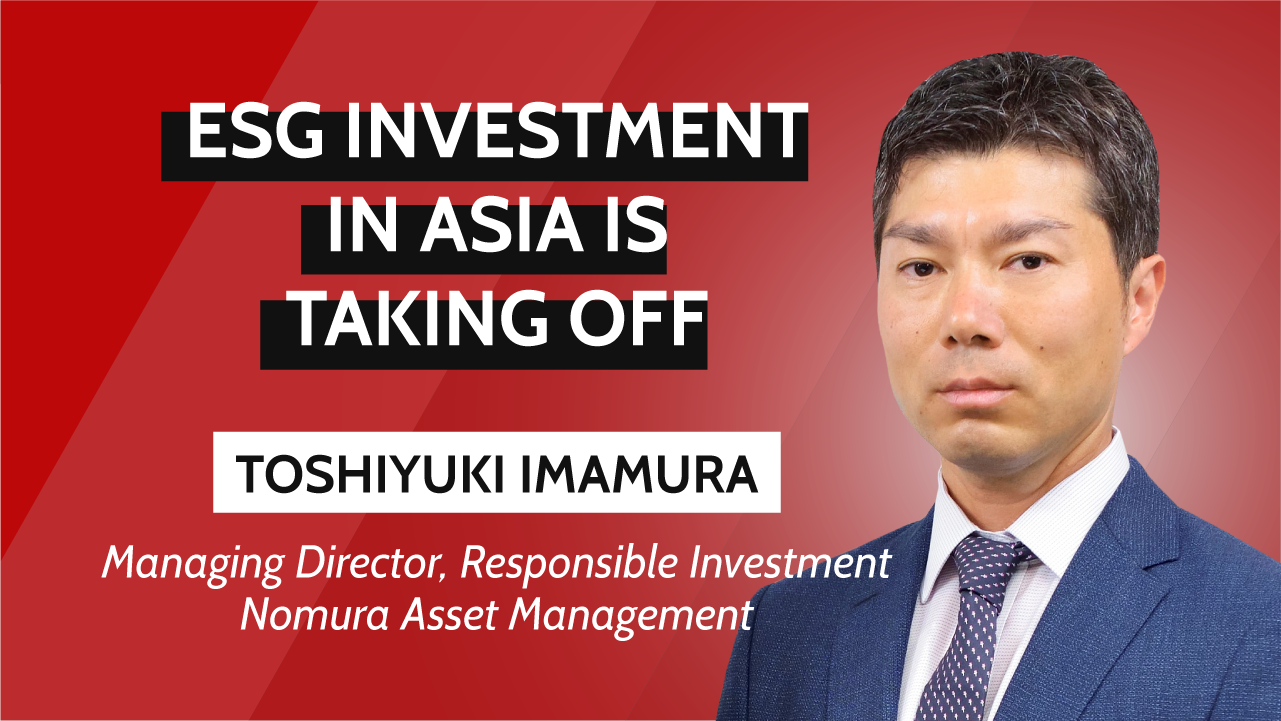ESG investment in Asia is taking off