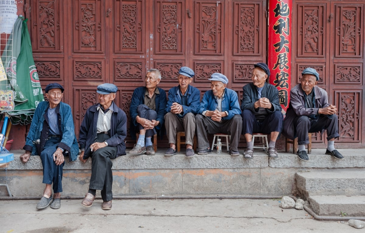 Asiatische Bevölkerung wird immer älter.