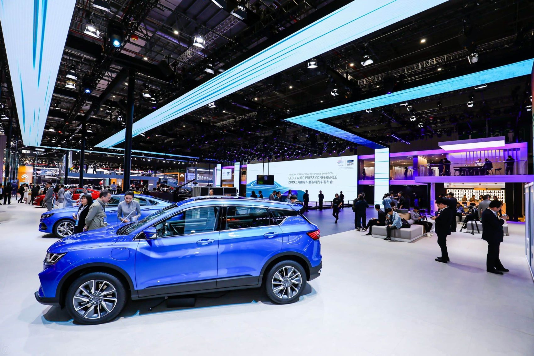 Chinese electric cars on the rise: Geely, 2019 Shanghai Auto Show