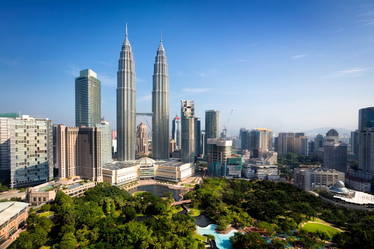 Malaysia Wirtschaft: Hauptstadt Kuala Lumpur
