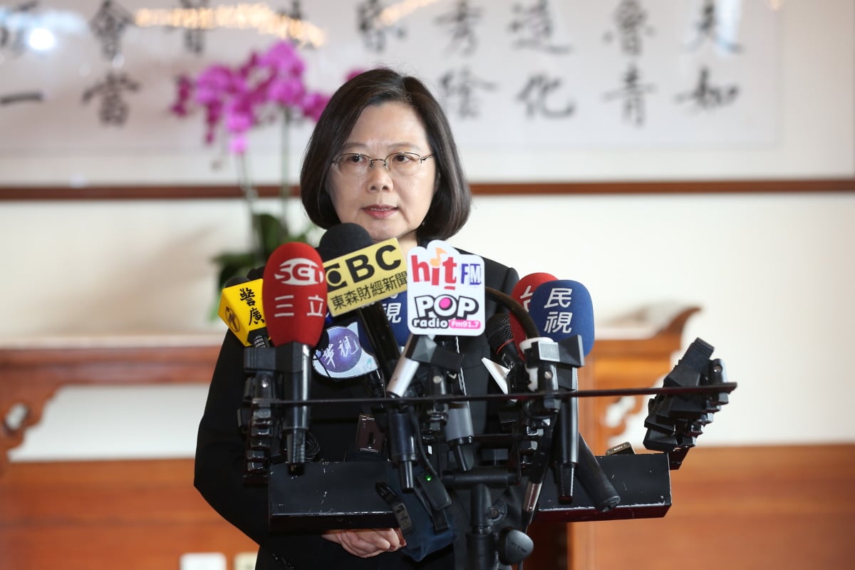 President Ing-wen Tsai ahead of the Taiwan Election 2020
