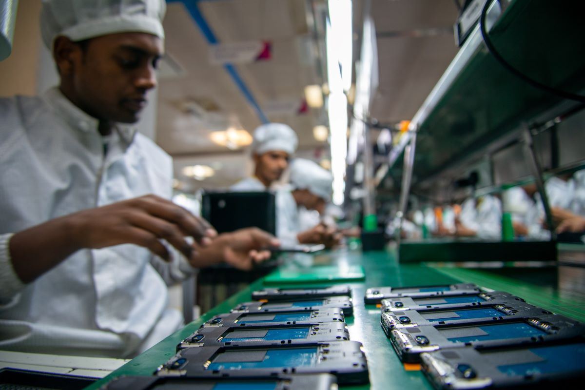 mobile manufacturing in India