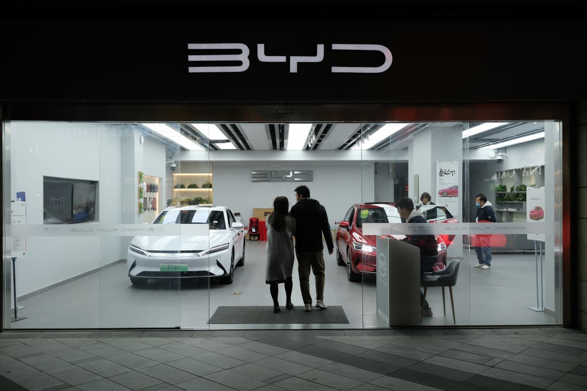 BYD is building its dreams with record sales