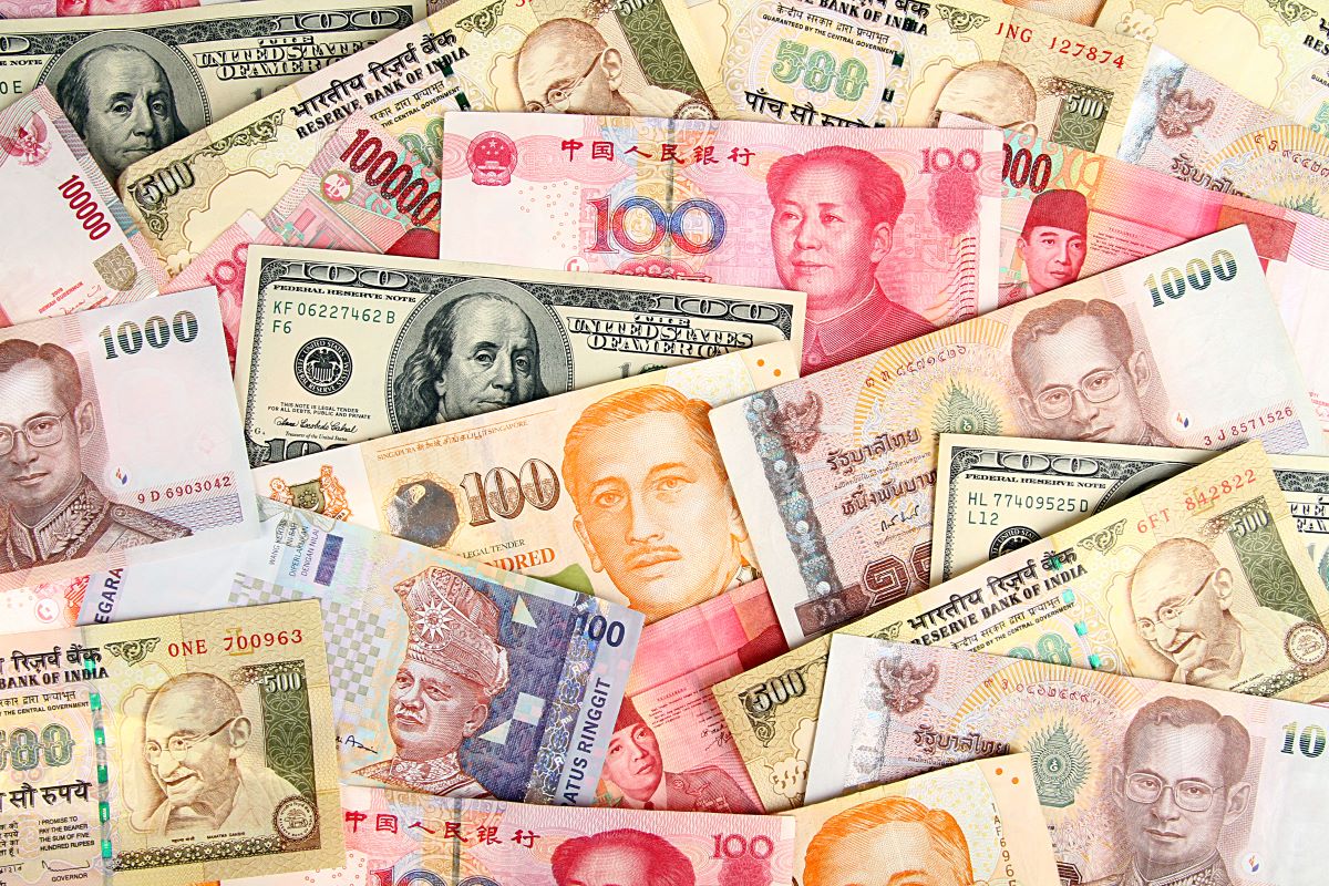 Asian currencies hit their lowest this year against the US Dollar