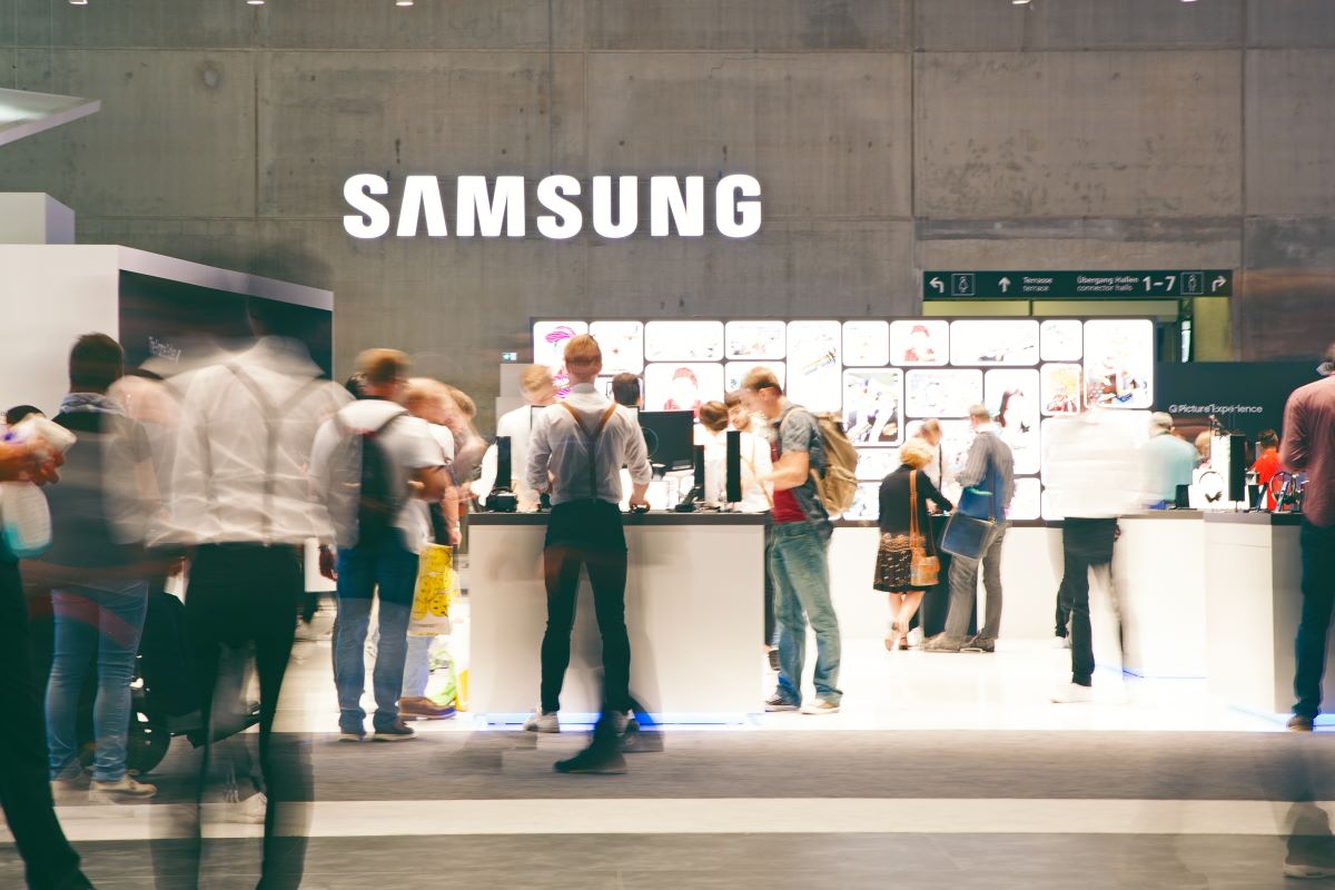 Trotz Gewinneinbruch, Samsung Electronics mit positivem Ausblick